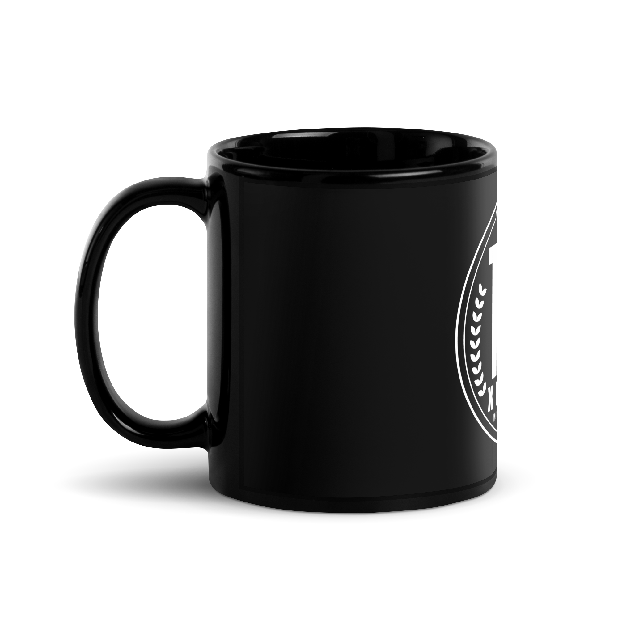 114 years - Black Mug - Image 2