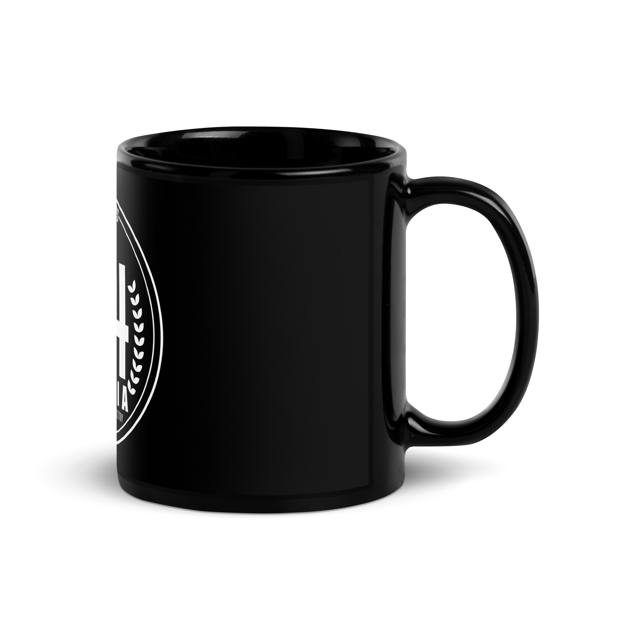 114 years - Black Mug - Image 3