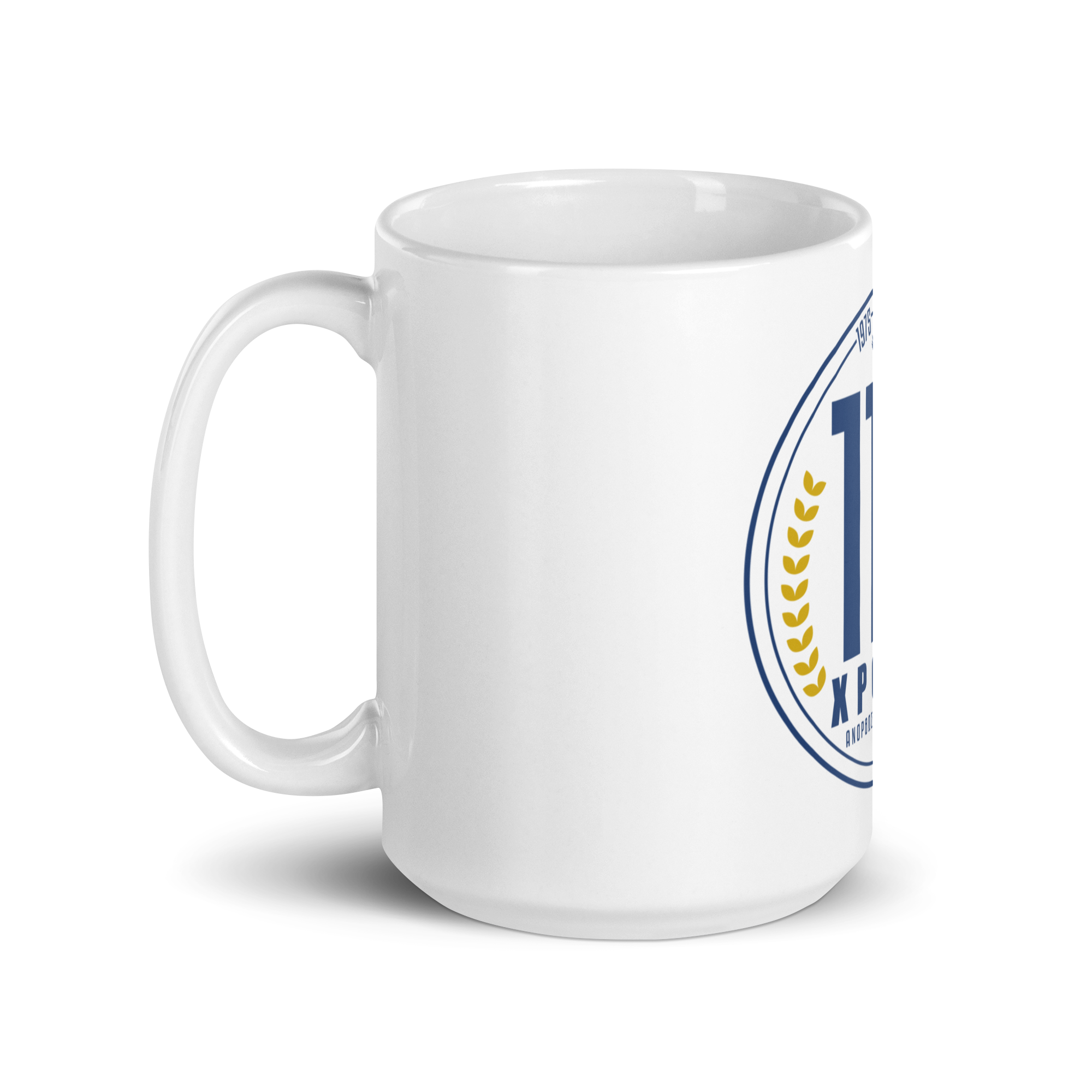 114 Years - White glossy mug - Image 6