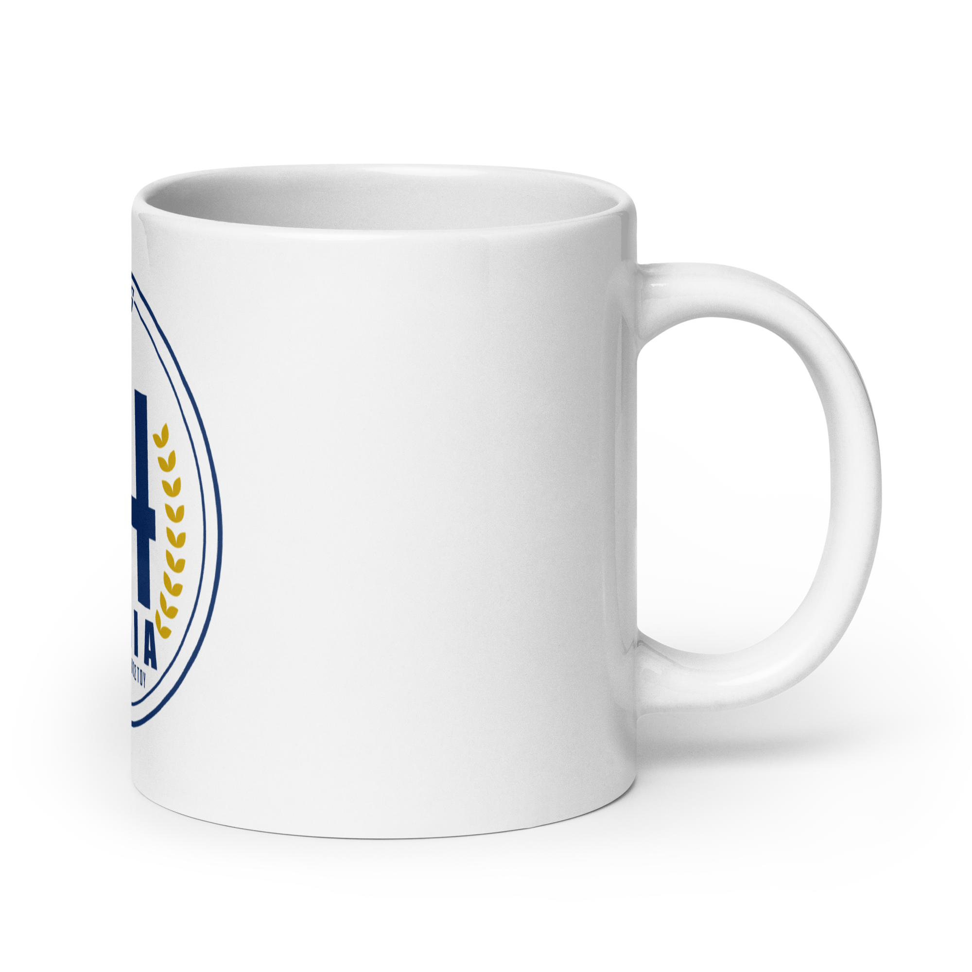 114 Years - White glossy mug - Image 8